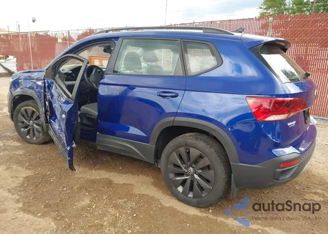 2024 Volkswagen Taos 1.5T S z USA, uszkodzony, nr VIN 3VV5X7B25RM065625